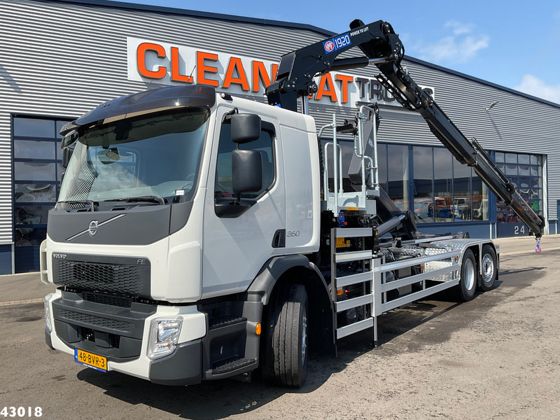 Volvo FE 350 6x2 HMF 19 Tonmeter laadkraan New and Unused! - 후크 리프트 트럭, 크레인 트럭 : 사진 1 Volvo FE 350 6x2 HMF 19 Tonmeter laadkraan New and Unused! - 후크 리프트 트럭, 크레인 트럭 : 사진 1