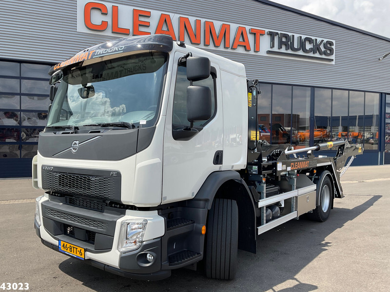Volvo FE 350 Hyva 14 Ton portaalarmsysteem - 스킵 로더 트럭 : 사진 2 Volvo FE 350 Hyva 14 Ton portaalarmsysteem - 스킵 로더 트럭 : 사진 2