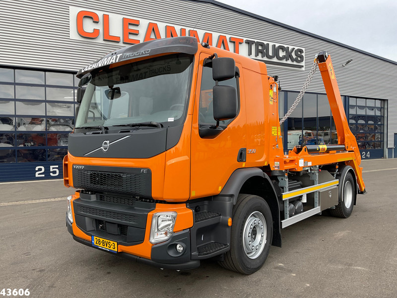Volvo FE 350 Hyva 14 Ton portaalarmsysteem - 스킵 로더 트럭 : 사진 1 Volvo FE 350 Hyva 14 Ton portaalarmsysteem - 스킵 로더 트럭 : 사진 1