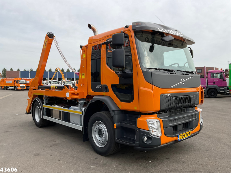 Volvo FE 350 Hyva 14 Ton portaalarmsysteem - 스킵 로더 트럭 : 사진 2 Volvo FE 350 Hyva 14 Ton portaalarmsysteem - 스킵 로더 트럭 : 사진 2