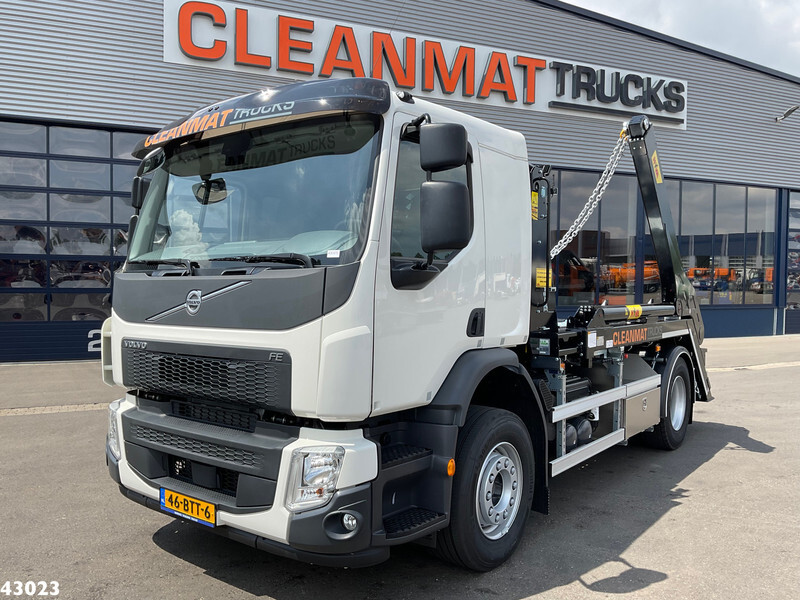 Volvo FE 350 Hyva 14 Ton portaalarmsysteem - 스킵 로더 트럭 : 사진 1 Volvo FE 350 Hyva 14 Ton portaalarmsysteem - 스킵 로더 트럭 : 사진 1