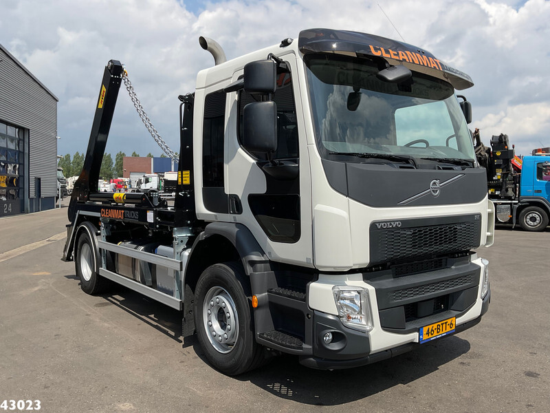 Volvo FE 350 Hyva 14 Ton portaalarmsysteem - 스킵 로더 트럭 : 사진 3 Volvo FE 350 Hyva 14 Ton portaalarmsysteem - 스킵 로더 트럭 : 사진 3