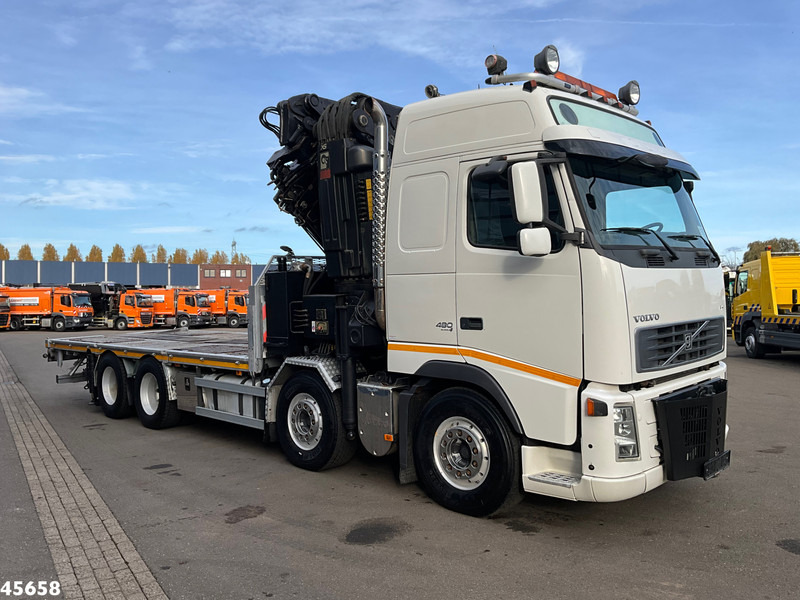 Volvo FH 480 8x4 Retarder Hiab 80 Tonmeter laadkraan + Fly-Jib! - 크레인 트럭 : 사진 3 Volvo FH 480 8x4 Retarder Hiab 80 Tonmeter laadkraan + Fly-Jib! - 크레인 트럭 : 사진 3