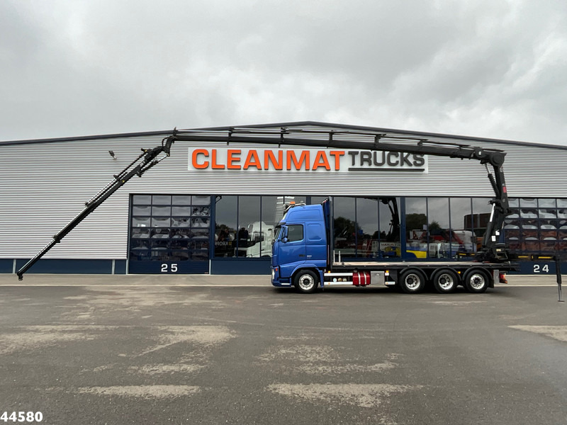 Volvo FH 520 8x4 Euro 5 Hiab 24 Tonmeter laadkraan + Fly-jib - 크레인 트럭 : 사진 1 Volvo FH 520 8x4 Euro 5 Hiab 24 Tonmeter laadkraan + Fly-jib - 크레인 트럭 : 사진 1