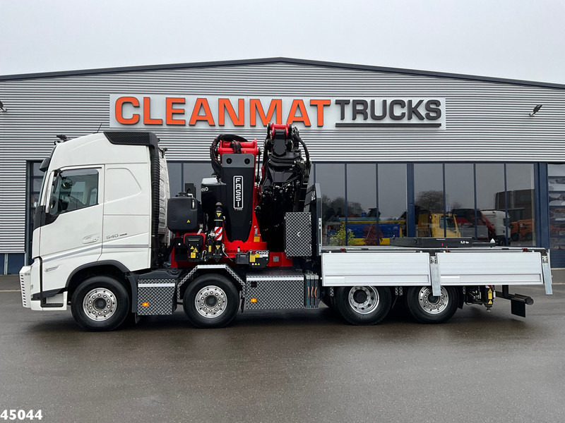 Volvo FH 540 8x2 Fassi 145 Tonmeter laadkraan + Fly-JIb Just 7.187 Km! Demo voertuig! - 크레인 트럭 : 사진 4 Volvo FH 540 8x2 Fassi 145 Tonmeter laadkraan + Fly-JIb Just 7.187 Km! Demo voertuig! - 크레인 트럭 : 사진 4