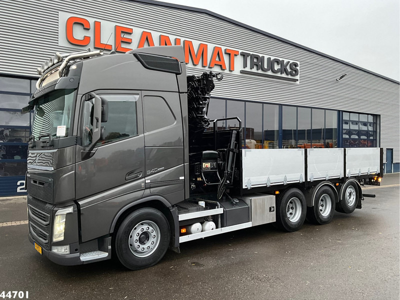 Volvo FH 540 8x4 Euro 6 Hiab 37 Tonmeter laadkraan - 크레인 트럭 : 사진 2 Volvo FH 540 8x4 Euro 6 Hiab 37 Tonmeter laadkraan - 크레인 트럭 : 사진 2