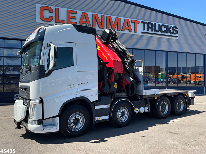 Volvo FH 540 8x4 Euro 6 Palfinger 92 Tonmeter laadkraan + Fly-jib Just 107.008 km! - 크레인 트럭 : 사진 2 Volvo FH 540 8x4 Euro 6 Palfinger 92 Tonmeter laadkraan + Fly-jib Just 107.008 km! - 크레인 트럭 : 사진 2
