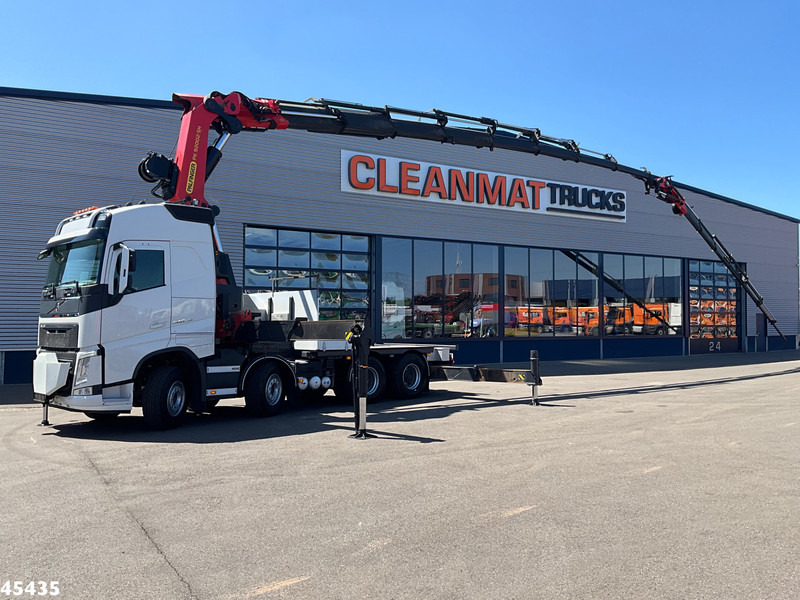 Volvo FH 540 8x4 Euro 6 Palfinger 92 Tonmeter laadkraan + Fly-jib Just 107.008 km! - 크레인 트럭 : 사진 1 Volvo FH 540 8x4 Euro 6 Palfinger 92 Tonmeter laadkraan + Fly-jib Just 107.008 km! - 크레인 트럭 : 사진 1