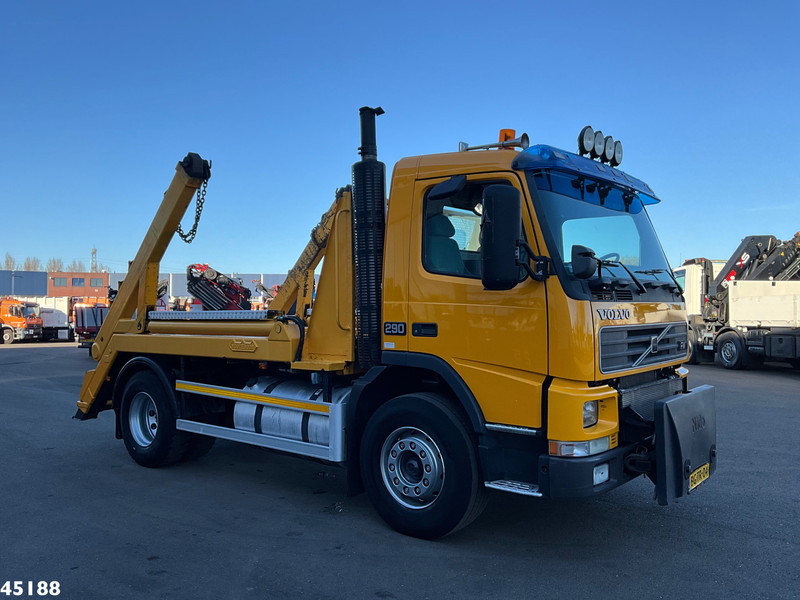 Volvo FM 290 Full Steel Manual 12 Ton portaalarmsysteem - 스킵 로더 트럭 : 사진 5 Volvo FM 290 Full Steel Manual 12 Ton portaalarmsysteem - 스킵 로더 트럭 : 사진 5