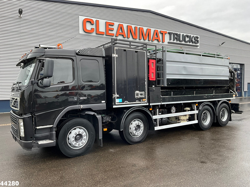 Volvo FM 400 8x4 Manual Wicom Combi - 진공 흡입 트럭 : 사진 2 Volvo FM 400 8x4 Manual Wicom Combi - 진공 흡입 트럭 : 사진 2