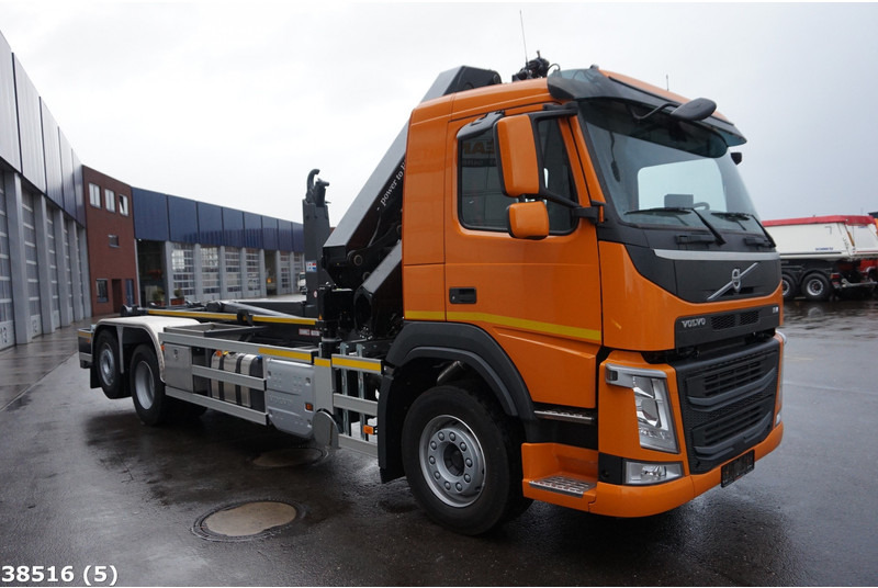 Volvo FM 410 HMF 21 Tonmeter laadkraan - 후크 리프트 트럭, 크레인 트럭 : 사진 5 Volvo FM 410 HMF 21 Tonmeter laadkraan - 후크 리프트 트럭, 크레인 트럭 : 사진 5