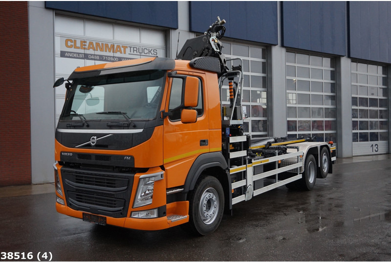 Volvo FM 410 HMF 21 Tonmeter laadkraan - 후크 리프트 트럭, 크레인 트럭 : 사진 2 Volvo FM 410 HMF 21 Tonmeter laadkraan - 후크 리프트 트럭, 크레인 트럭 : 사진 2