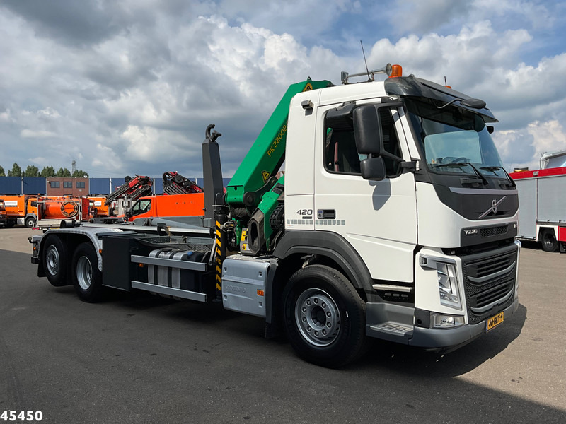 Volvo FM 420 Euro 6 Palfinger 22 Tonmeter laadkraan - 후크 리프트 트럭, 크레인 트럭 : 사진 5 Volvo FM 420 Euro 6 Palfinger 22 Tonmeter laadkraan - 후크 리프트 트럭, 크레인 트럭 : 사진 5
