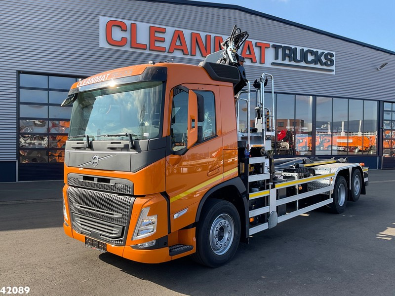 Volvo FM 430 HMF 23 ton/meter laadkraan - 후크 리프트 트럭, 크레인 트럭 : 사진 2 Volvo FM 430 HMF 23 ton/meter laadkraan - 후크 리프트 트럭, 크레인 트럭 : 사진 2