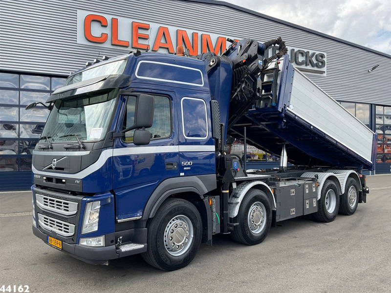 Volvo FM 500 Euro 6 HMF 50 Tonmeter laadkraan + Fly-Jib - 덤프트럭, 크레인 트럭 : 사진 2 Volvo FM 500 Euro 6 HMF 50 Tonmeter laadkraan + Fly-Jib - 덤프트럭, 크레인 트럭 : 사진 2