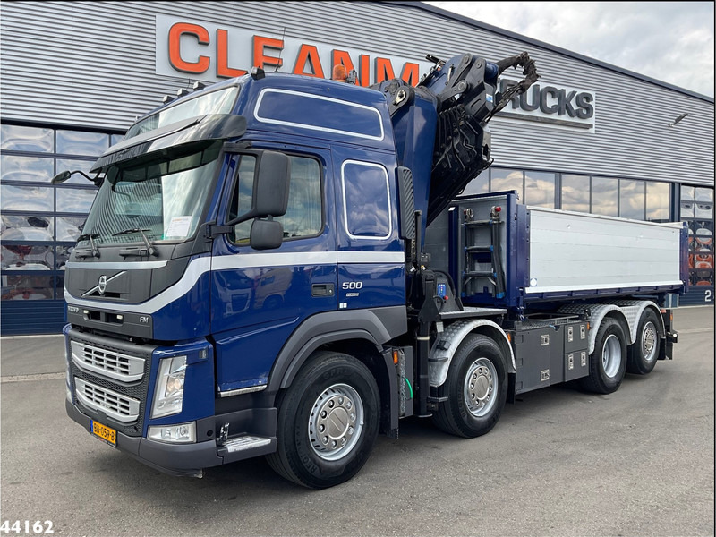 Volvo FM 500 Euro 6 HMF 50 Tonmeter laadkraan + Fly-Jib - 덤프트럭, 크레인 트럭 : 사진 4 Volvo FM 500 Euro 6 HMF 50 Tonmeter laadkraan + Fly-Jib - 덤프트럭, 크레인 트럭 : 사진 4