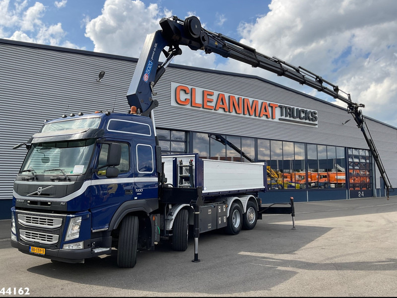 Volvo FM 500 Euro 6 HMF 50 Tonmeter laadkraan + Fly-Jib - 크레인 트럭 : 사진 1 Volvo FM 500 Euro 6 HMF 50 Tonmeter laadkraan + Fly-Jib - 크레인 트럭 : 사진 1