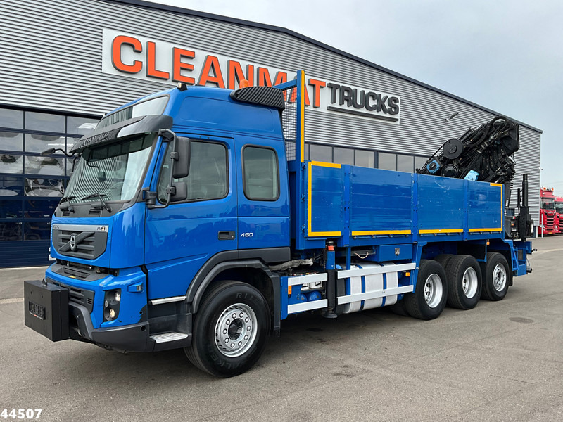 Volvo FMX 450 8x4 Hiab 63 Tonmeter laadkraan + Fly-Jib - 크레인 트럭 : 사진 4 Volvo FMX 450 8x4 Hiab 63 Tonmeter laadkraan + Fly-Jib - 크레인 트럭 : 사진 4