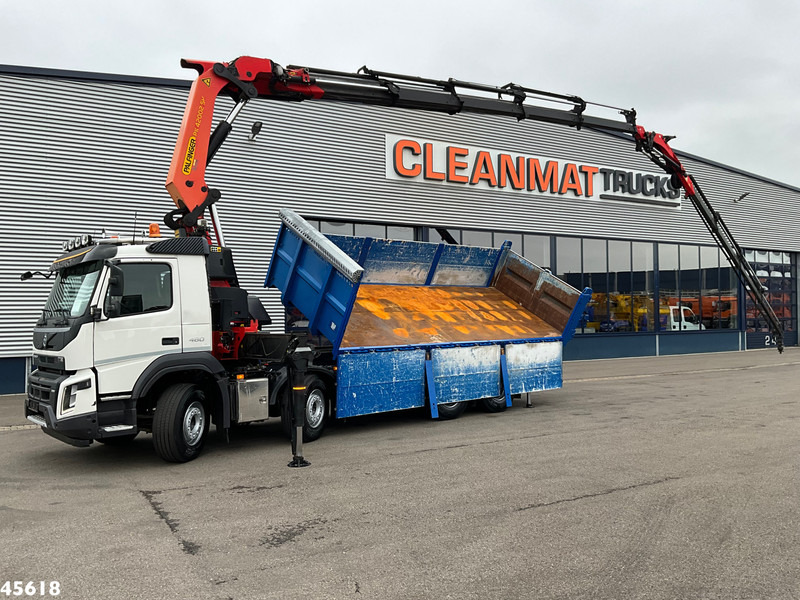 Volvo FMX 460 8x4 Euro 6 Palfinger 42 Tonmeter laadkraan + Fly-Jib! - 덤프트럭, 크레인 트럭 : 사진 1 Volvo FMX 460 8x4 Euro 6 Palfinger 42 Tonmeter laadkraan + Fly-Jib! - 덤프트럭, 크레인 트럭 : 사진 1