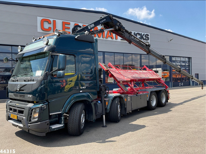 Volvo FMX 540 8x4 Euro 6 Hiab 28 Tonmeter laadkraan - 케이블 시스템 트럭, 크레인 트럭 : 사진 1 Volvo FMX 540 8x4 Euro 6 Hiab 28 Tonmeter laadkraan - 케이블 시스템 트럭, 크레인 트럭 : 사진 1