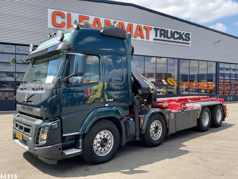 Volvo FMX 540 8x4 Euro 6 Hiab 28 Tonmeter laadkraan - 케이블 시스템 트럭, 크레인 트럭 : 사진 4 Volvo FMX 540 8x4 Euro 6 Hiab 28 Tonmeter laadkraan - 케이블 시스템 트럭, 크레인 트럭 : 사진 4