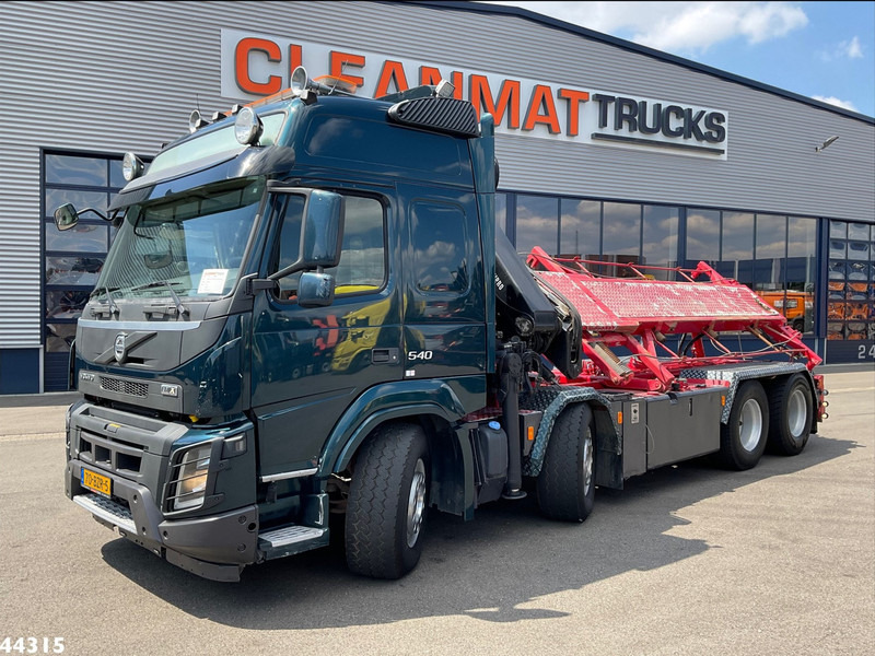 Volvo FMX 540 8x4 Euro 6 Hiab 28 Tonmeter laadkraan - 케이블 시스템 트럭, 크레인 트럭 : 사진 3 Volvo FMX 540 8x4 Euro 6 Hiab 28 Tonmeter laadkraan - 케이블 시스템 트럭, 크레인 트럭 : 사진 3