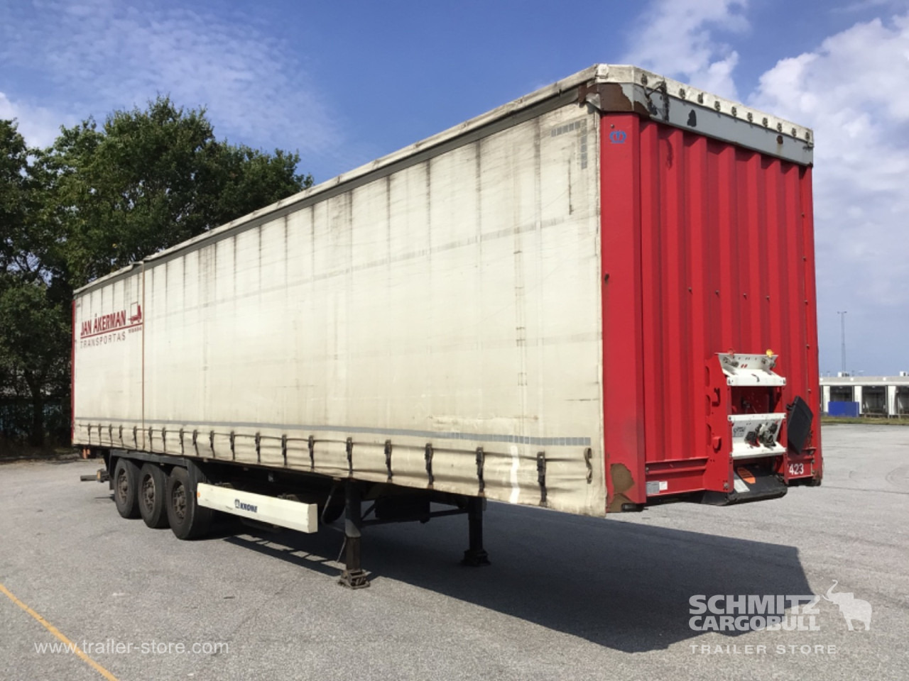 KRONE Curtainsider Standard - 커튼사이더 세미 트레일러 : 사진 1 KRONE Curtainsider Standard - 커튼사이더 세미 트레일러 : 사진 1
