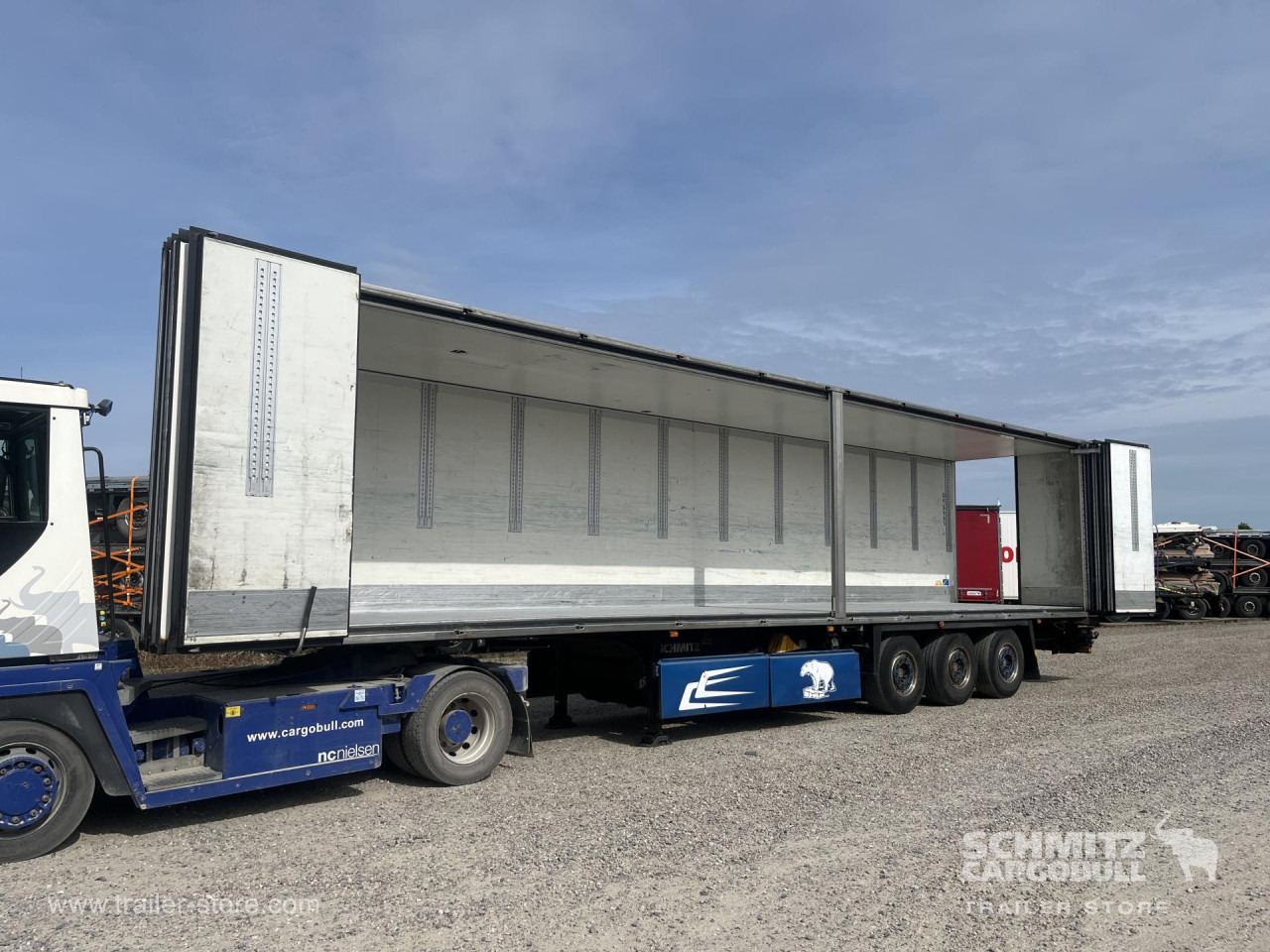 SCHMITZ Reefer Foldable wall Double deck - 등온 세미 트레일러 : 사진 3 SCHMITZ Reefer Foldable wall Double deck - 등온 세미 트레일러 : 사진 3