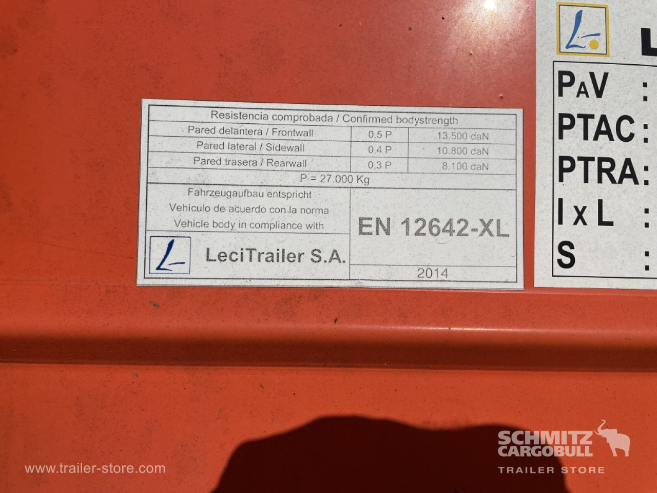 LECI TRAILER Semiremolque Lona Standard - 커튼사이더 세미 트레일러 : 사진 2 LECI TRAILER Semiremolque Lona Standard - 커튼사이더 세미 트레일러 : 사진 2