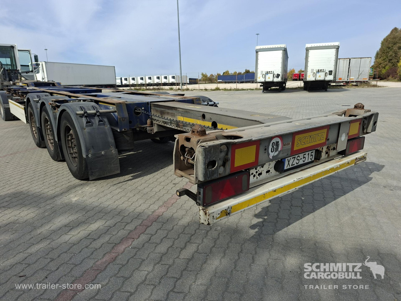 SCHMITZ Containerchassis Standard - 컨테이너 운반 장치/ 스와프 보디 세미 트레일러 : 사진 3 SCHMITZ Containerchassis Standard - 컨테이너 운반 장치/ 스와프 보디 세미 트레일러 : 사진 3