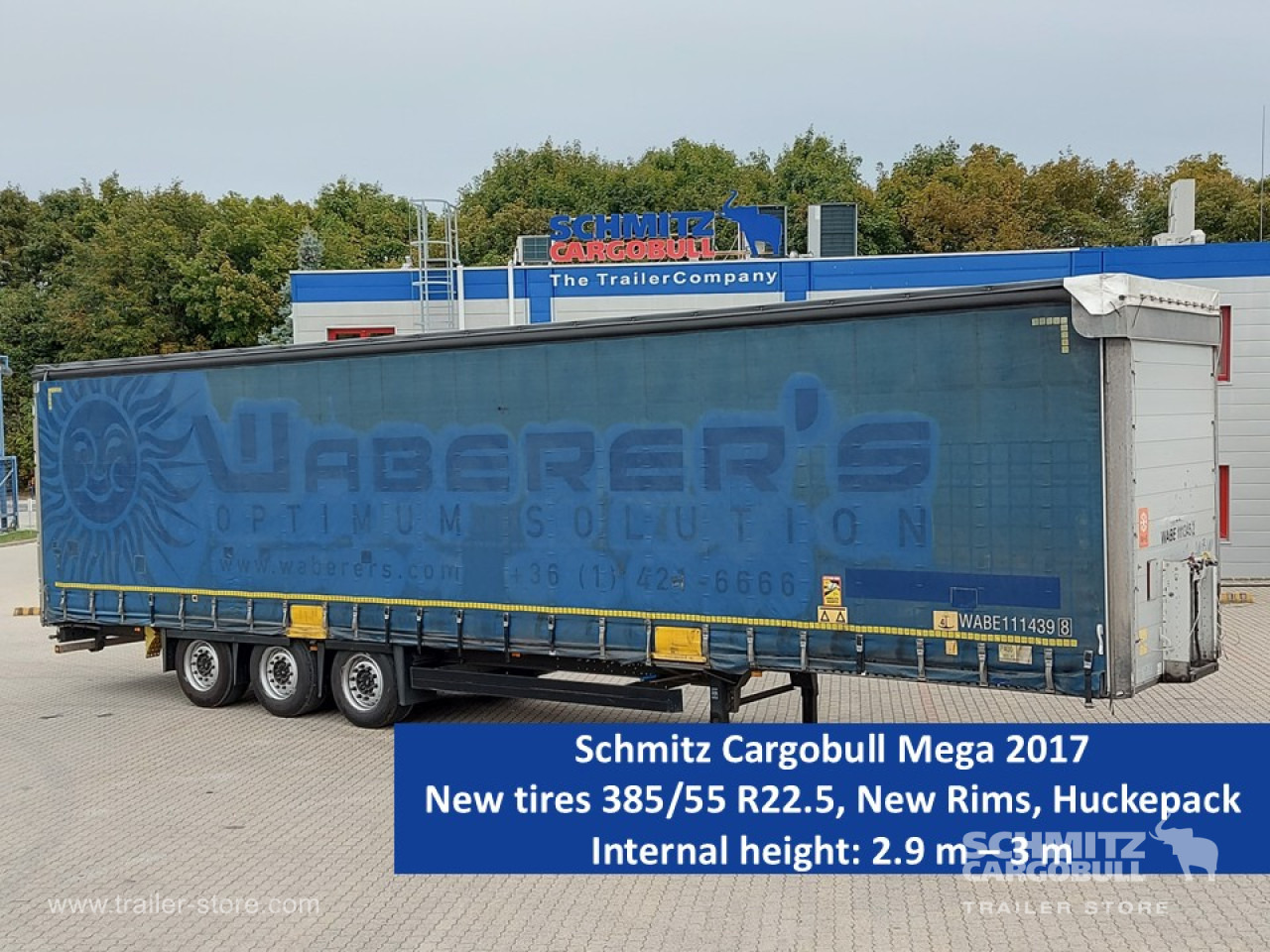 SCHMITZ Curtainsider Mega - 커튼사이더 세미 트레일러 : 사진 1 SCHMITZ Curtainsider Mega - 커튼사이더 세미 트레일러 : 사진 1