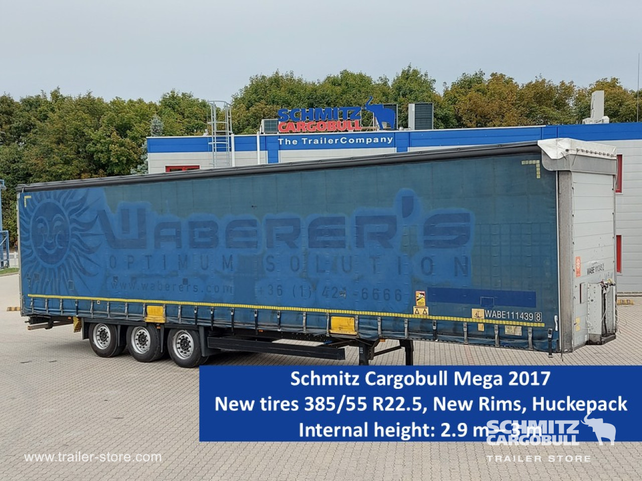 SCHMITZ Curtainsider Mega - 커튼사이더 세미 트레일러 : 사진 1 SCHMITZ Curtainsider Mega - 커튼사이더 세미 트레일러 : 사진 1