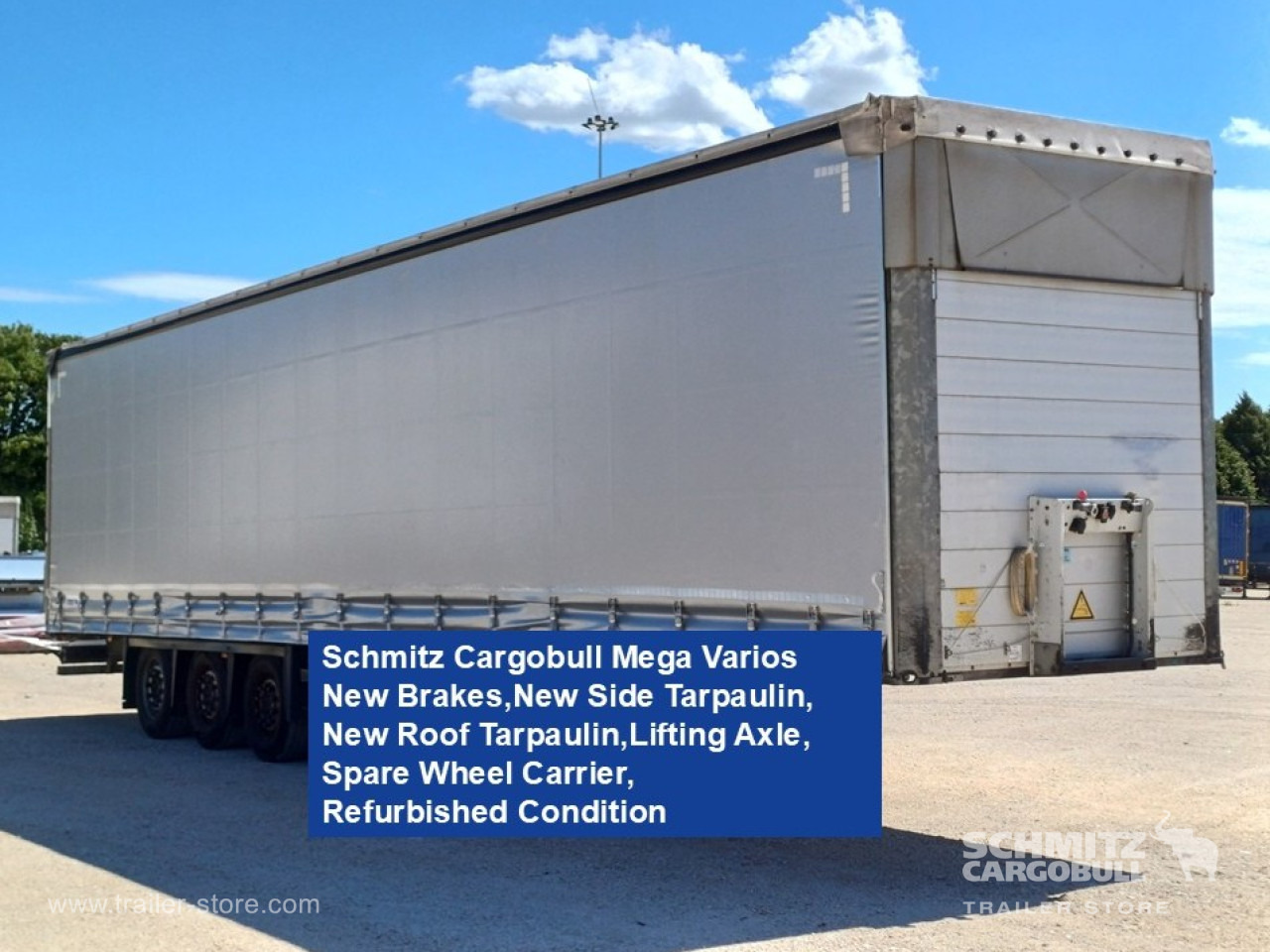 SCHMITZ Curtainsider Mega - 커튼사이더 세미 트레일러 : 사진 1 SCHMITZ Curtainsider Mega - 커튼사이더 세미 트레일러 : 사진 1