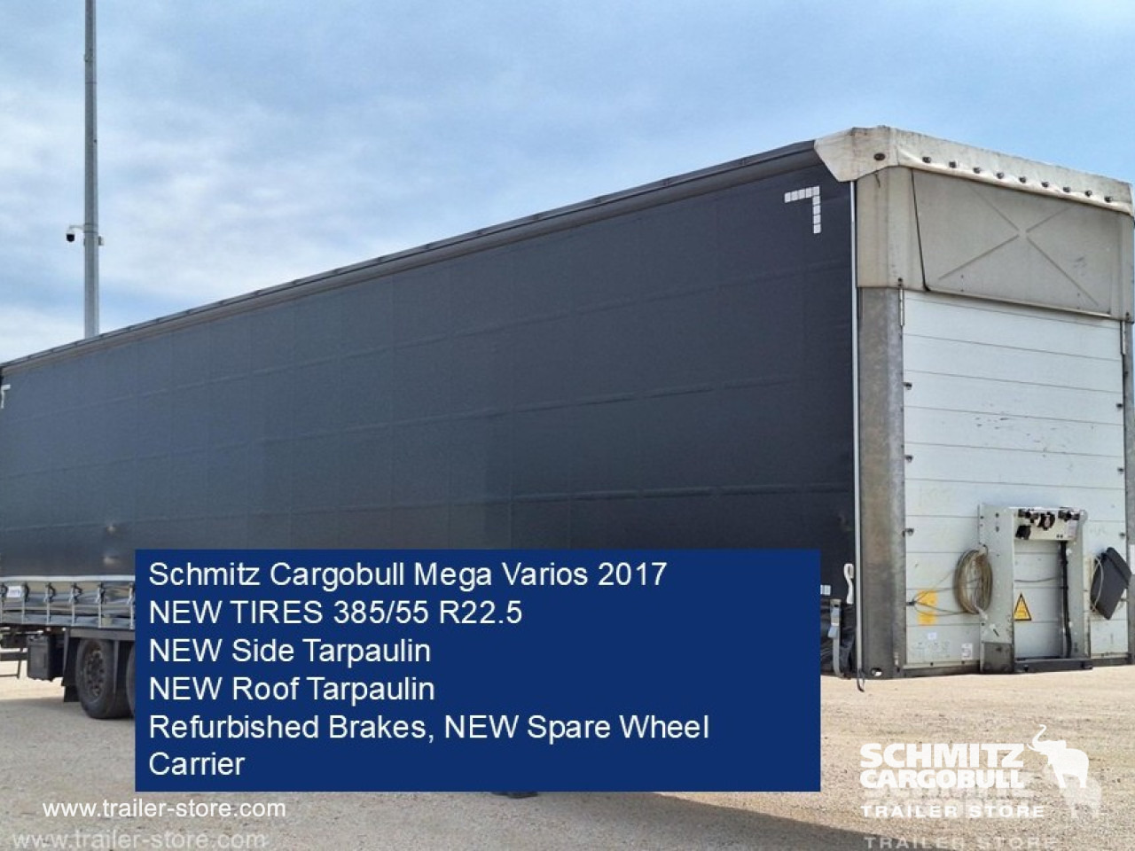 SCHMITZ Curtainsider Mega - 커튼사이더 세미 트레일러 : 사진 1 SCHMITZ Curtainsider Mega - 커튼사이더 세미 트레일러 : 사진 1