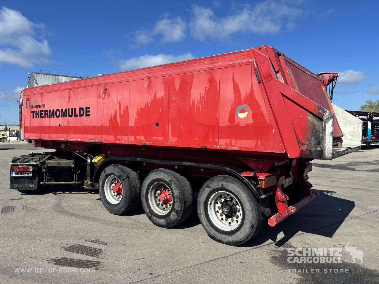 MEIERLING Tipper Alu-square sided body 23m³ - 덤프 세미 트레일러 : 사진 5 MEIERLING Tipper Alu-square sided body 23m³ - 덤프 세미 트레일러 : 사진 5