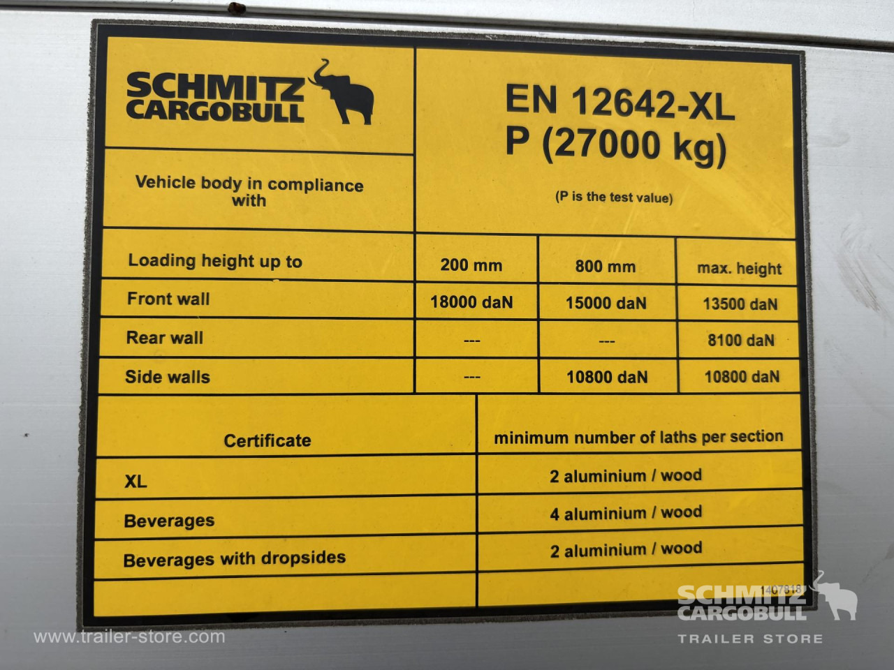SCHMITZ Curtainsider Standard - 커튼사이더 세미 트레일러 : 사진 2 SCHMITZ Curtainsider Standard - 커튼사이더 세미 트레일러 : 사진 2