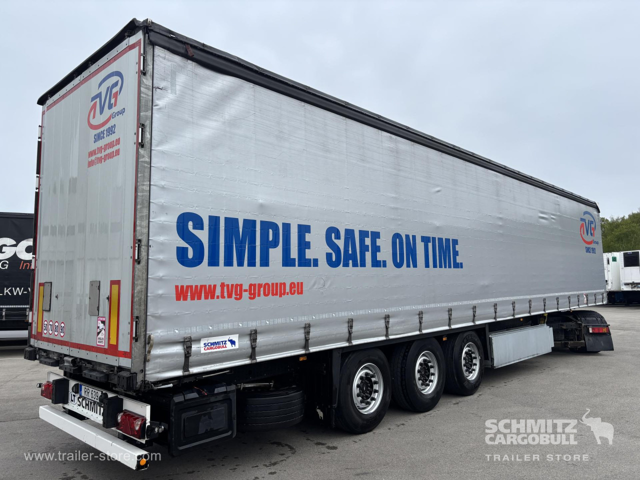 SCHMITZ Curtainsider Standard - 커튼사이더 세미 트레일러 : 사진 1 SCHMITZ Curtainsider Standard - 커튼사이더 세미 트레일러 : 사진 1