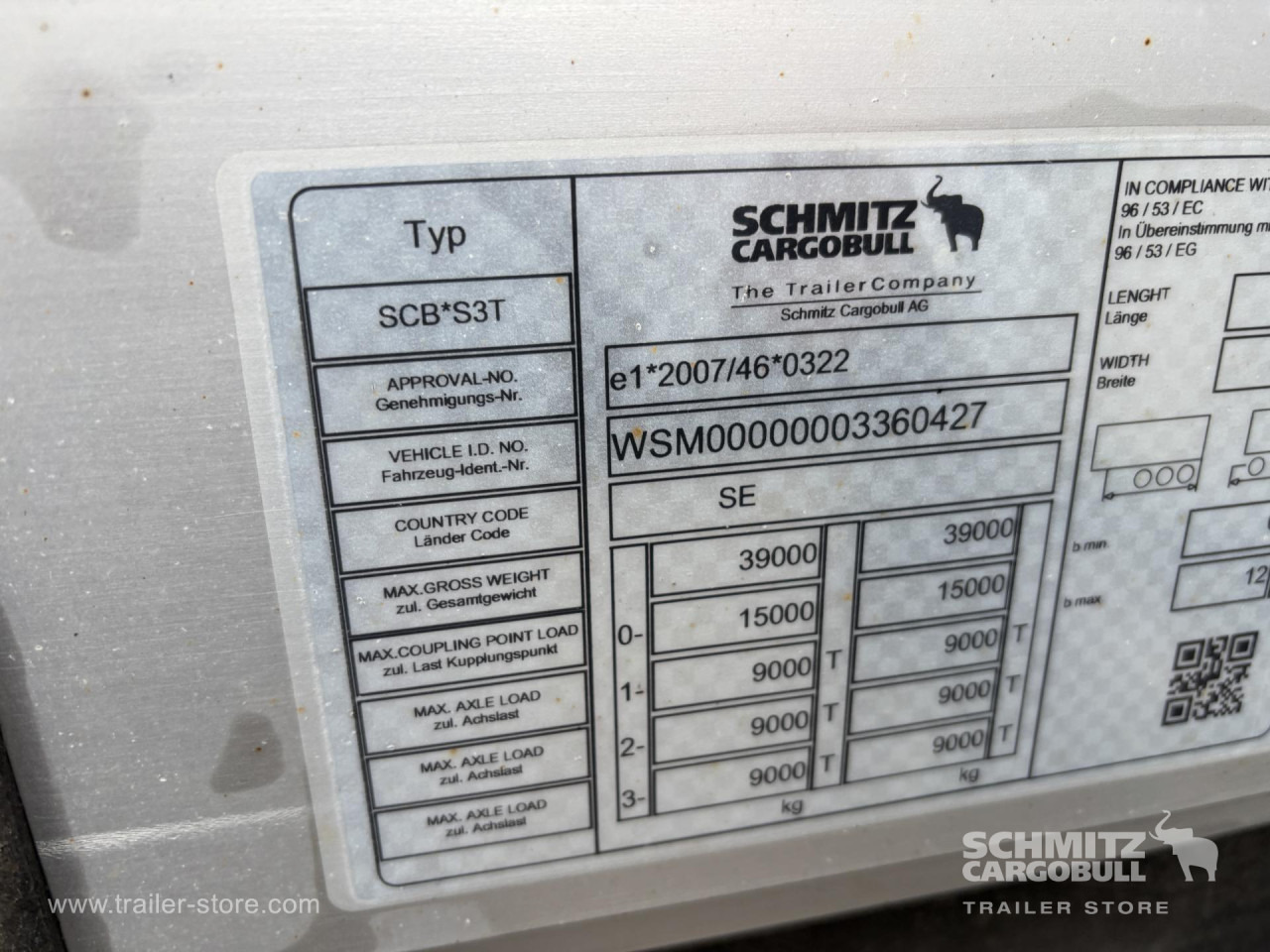 SCHMITZ Curtainsider Standard - 커튼사이더 세미 트레일러 : 사진 2 SCHMITZ Curtainsider Standard - 커튼사이더 세미 트레일러 : 사진 2
