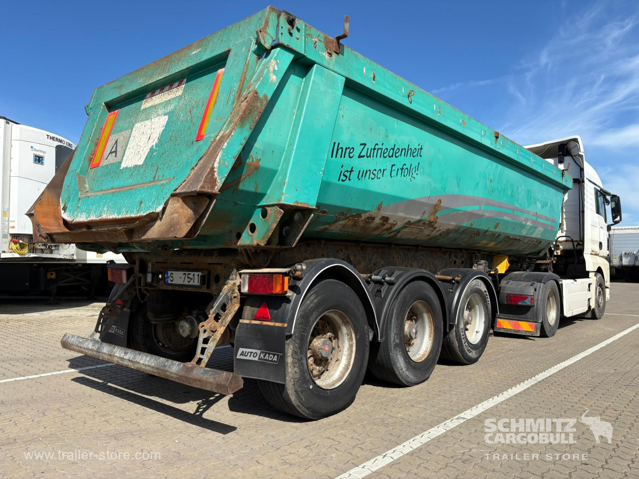 SCHMITZ Tipper Standard - 등온 세미 트레일러 : 사진 1 SCHMITZ Tipper Standard - 등온 세미 트레일러 : 사진 1