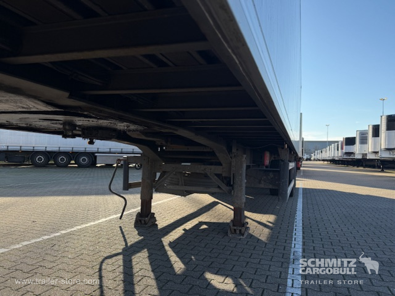 GROENEWEGEN Oplegger Kasten Standard Taillift - 밀폐형 박스 세미 트레일러 : 사진 4 GROENEWEGEN Oplegger Kasten Standard Taillift - 밀폐형 박스 세미 트레일러 : 사진 4