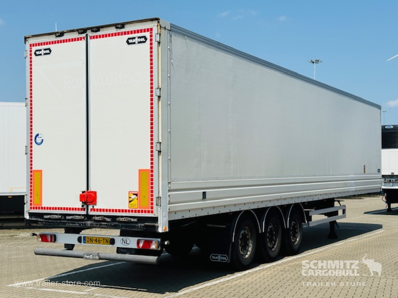 VANHOOL Oplegger Kasten Standard - 밀폐형 박스 세미 트레일러 : 사진 1 VANHOOL Oplegger Kasten Standard - 밀폐형 박스 세미 트레일러 : 사진 1