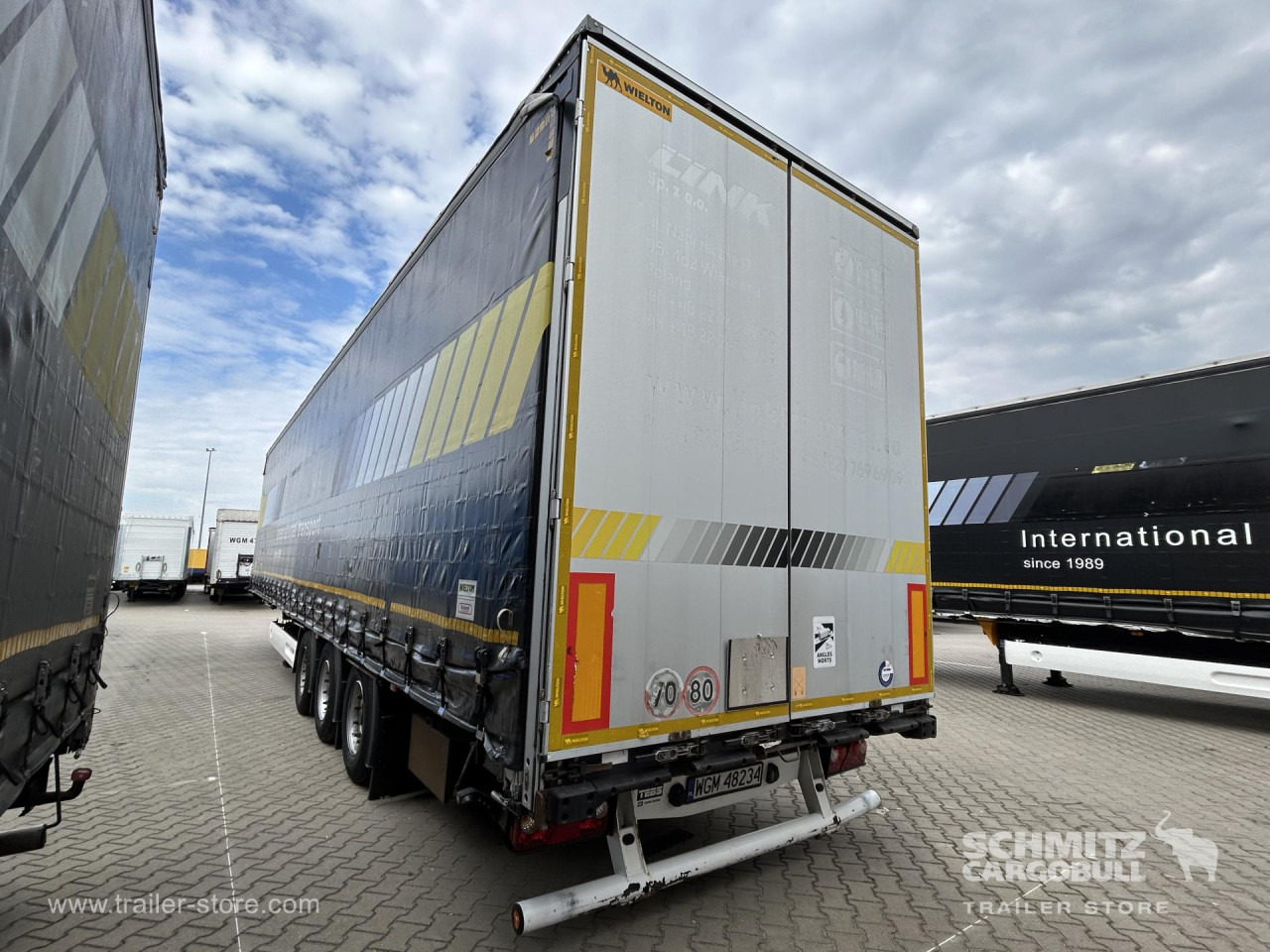 WIELTON Curtainsider Mega - 커튼사이더 세미 트레일러 : 사진 2 WIELTON Curtainsider Mega - 커튼사이더 세미 트레일러 : 사진 2