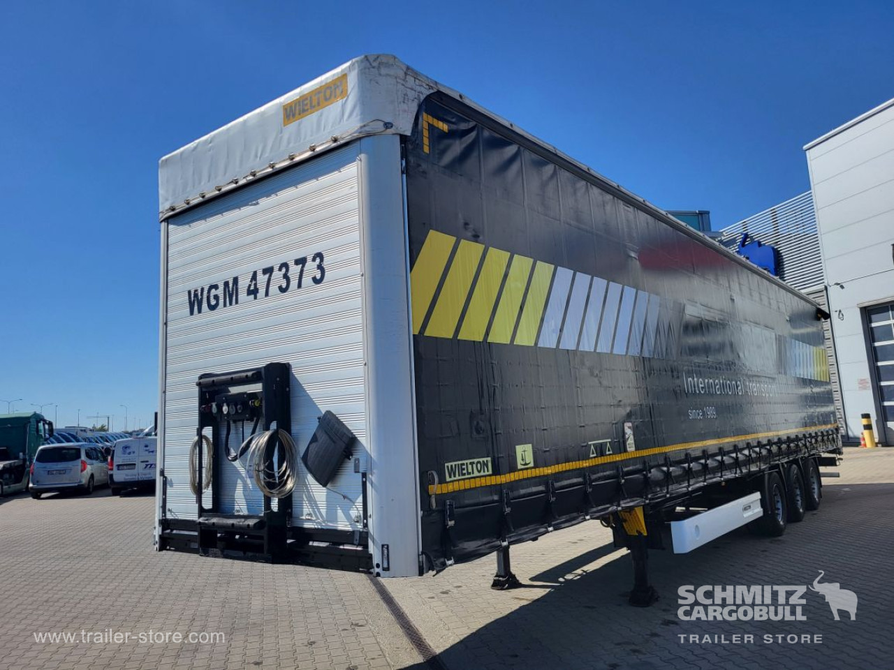 WIELTON Curtainsider Mega - 커튼사이더 세미 트레일러 : 사진 1 WIELTON Curtainsider Mega - 커튼사이더 세미 트레일러 : 사진 1