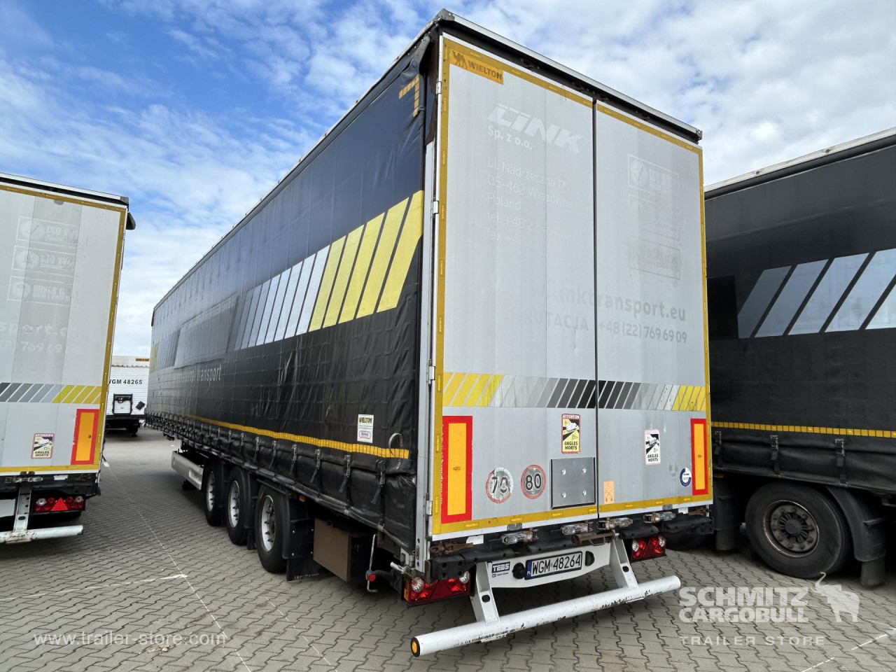 WIELTON Curtainsider Mega - 커튼사이더 세미 트레일러 : 사진 2 WIELTON Curtainsider Mega - 커튼사이더 세미 트레일러 : 사진 2