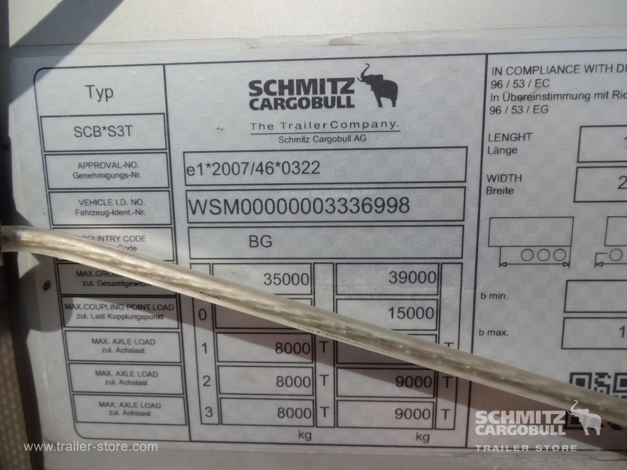 SCHMITZ Curtainsider Standard - 커튼사이더 세미 트레일러 : 사진 3 SCHMITZ Curtainsider Standard - 커튼사이더 세미 트레일러 : 사진 3