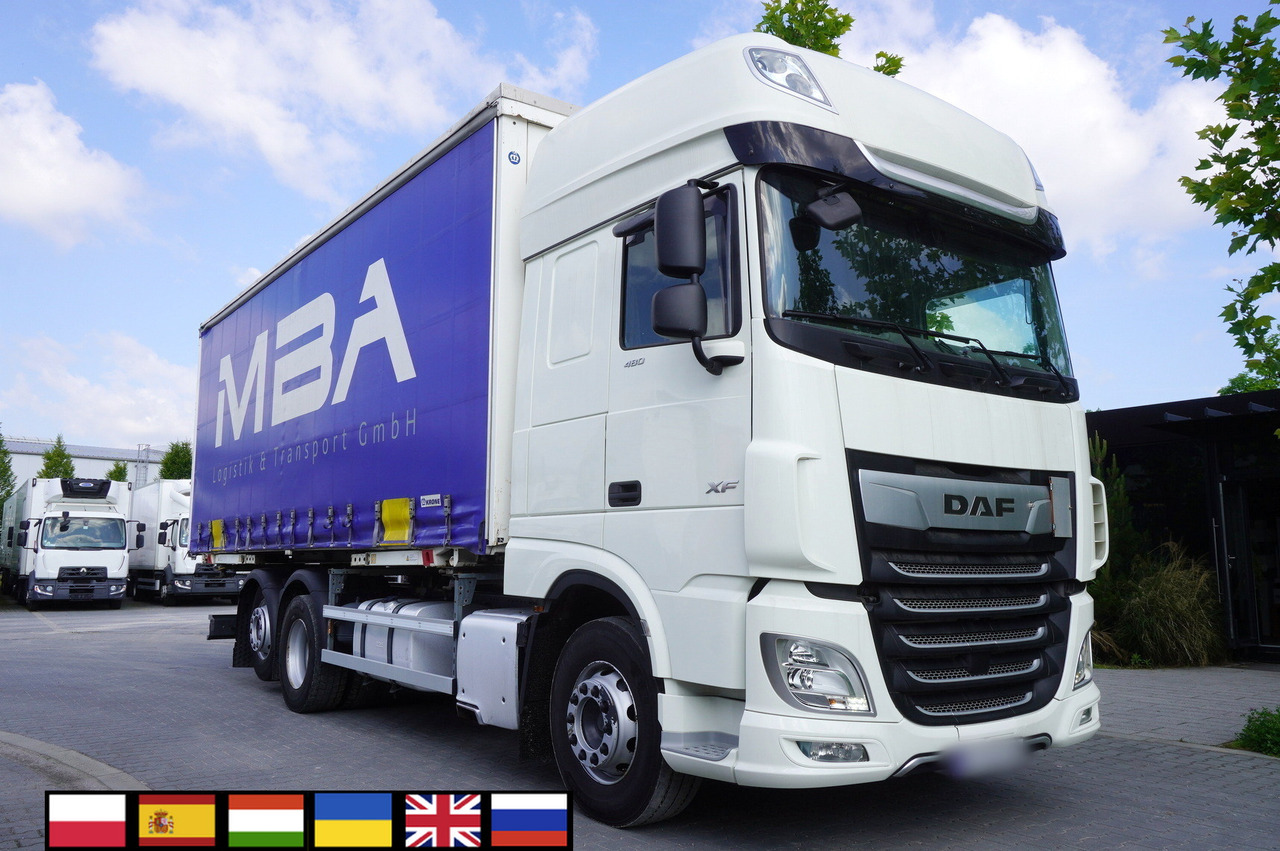 DAF DAF XF 480 SSC / Curtainsider 19 EPAL / 2021 - 커튼사이더 트럭 : 사진 1 DAF DAF XF 480 SSC / Curtainsider 19 EPAL / 2021 - 커튼사이더 트럭 : 사진 1