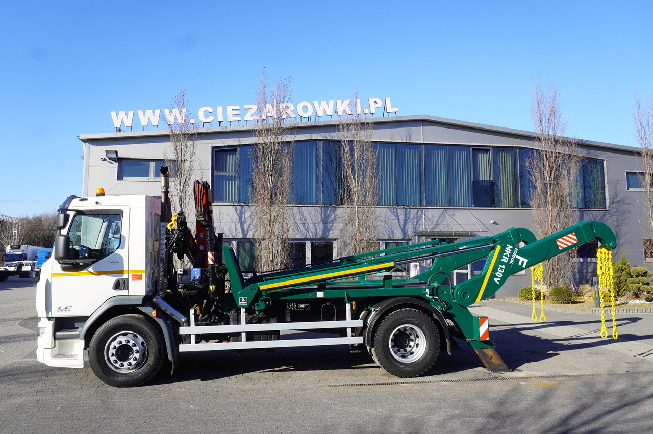 DAF LF 18.310 E6 / Skip loader Fornal NKR 130V / HDS HMF 735 K2 / Manual gearbox - 크레인 트럭 : 사진 3 DAF LF 18.310 E6 / Skip loader Fornal NKR 130V / HDS HMF 735 K2 / Manual gearbox - 크레인 트럭 : 사진 3