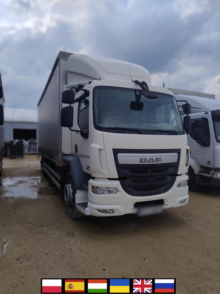 DAF LF 250 / Curtainsider 18 EPAL / sleeping cab - 커튼사이더 트럭 : 사진 1 DAF LF 250 / Curtainsider 18 EPAL / sleeping cab - 커튼사이더 트럭 : 사진 1