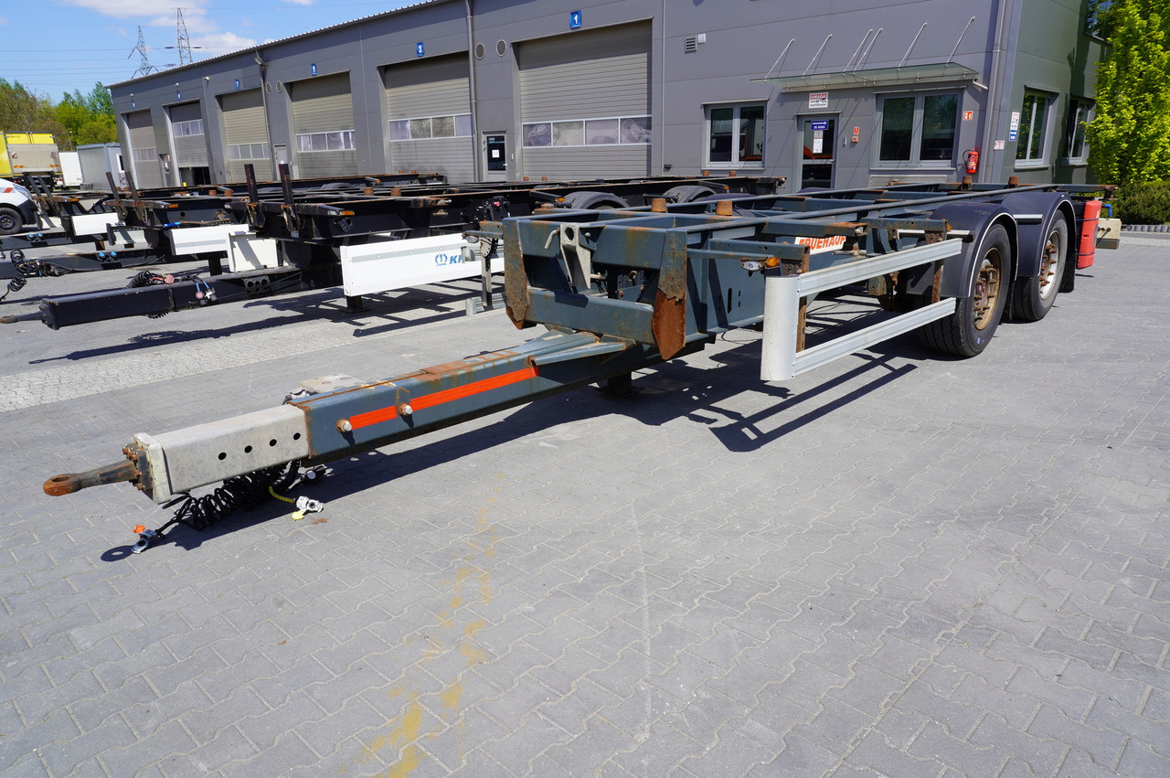 FRUEHAUF BDF / 18 t - 새시 트레일러 : 사진 1 FRUEHAUF BDF / 18 t - 새시 트레일러 : 사진 1