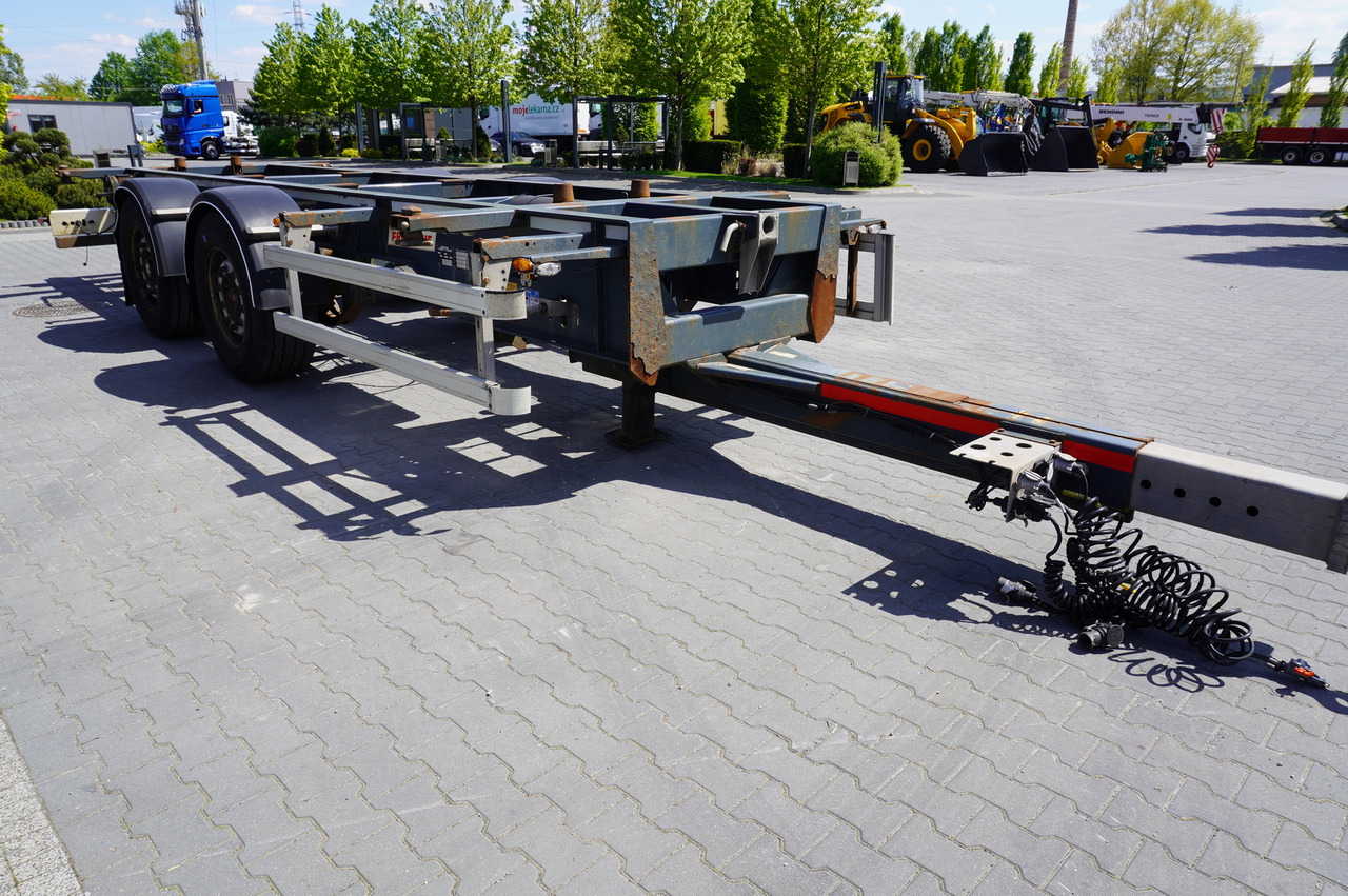 FRUEHAUF BDF / 18 t - 새시 트레일러 : 사진 2 FRUEHAUF BDF / 18 t - 새시 트레일러 : 사진 2